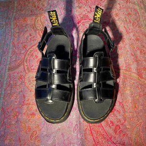 Dr. Martens Leather Strap Sandals